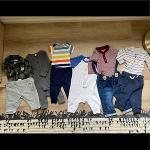 0-3 mo. baby boy clothing lot